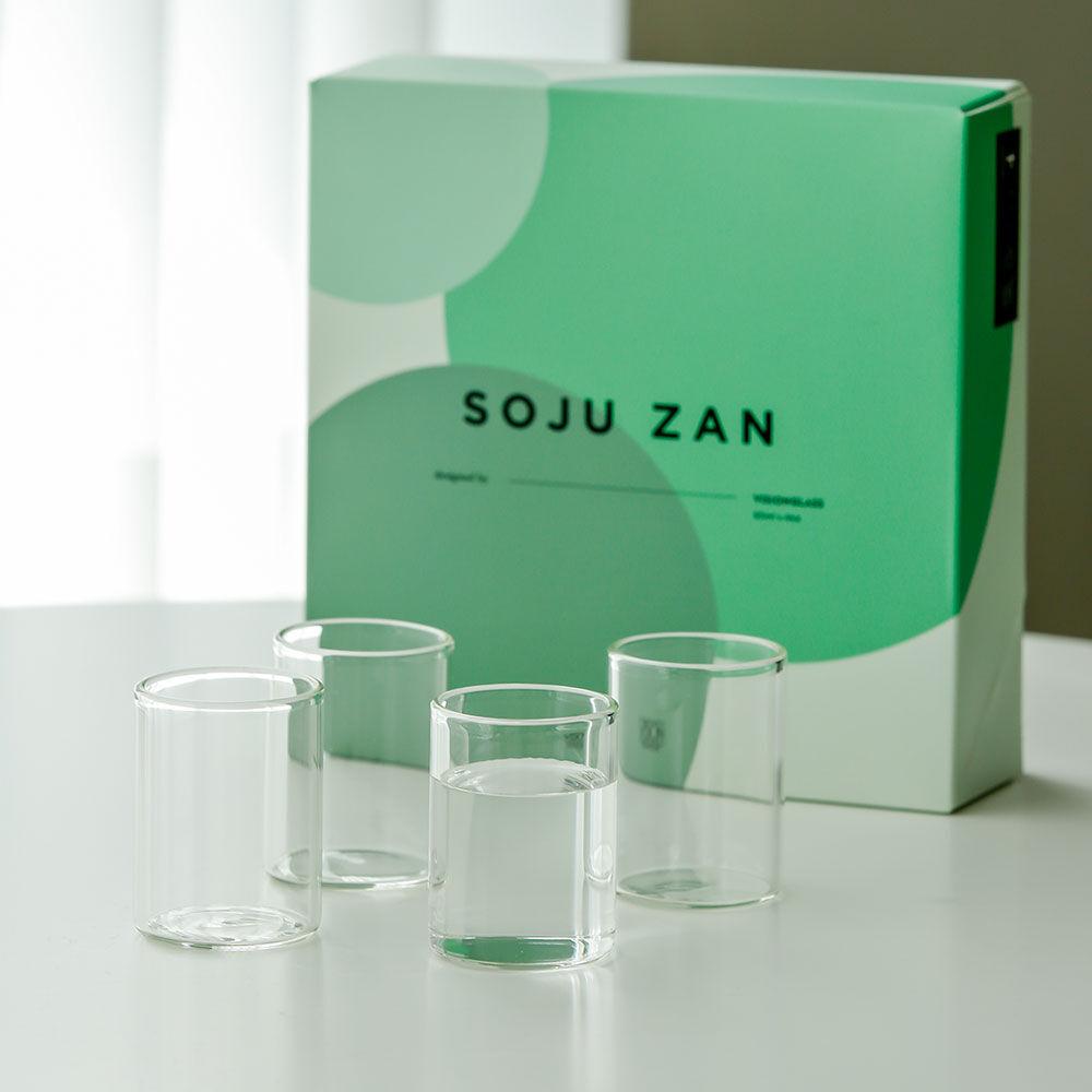 비젼소주잔 선물 세트 (4EA)