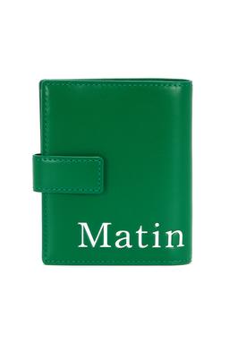 MATIN KIM BASIC WALLET IN GREEN