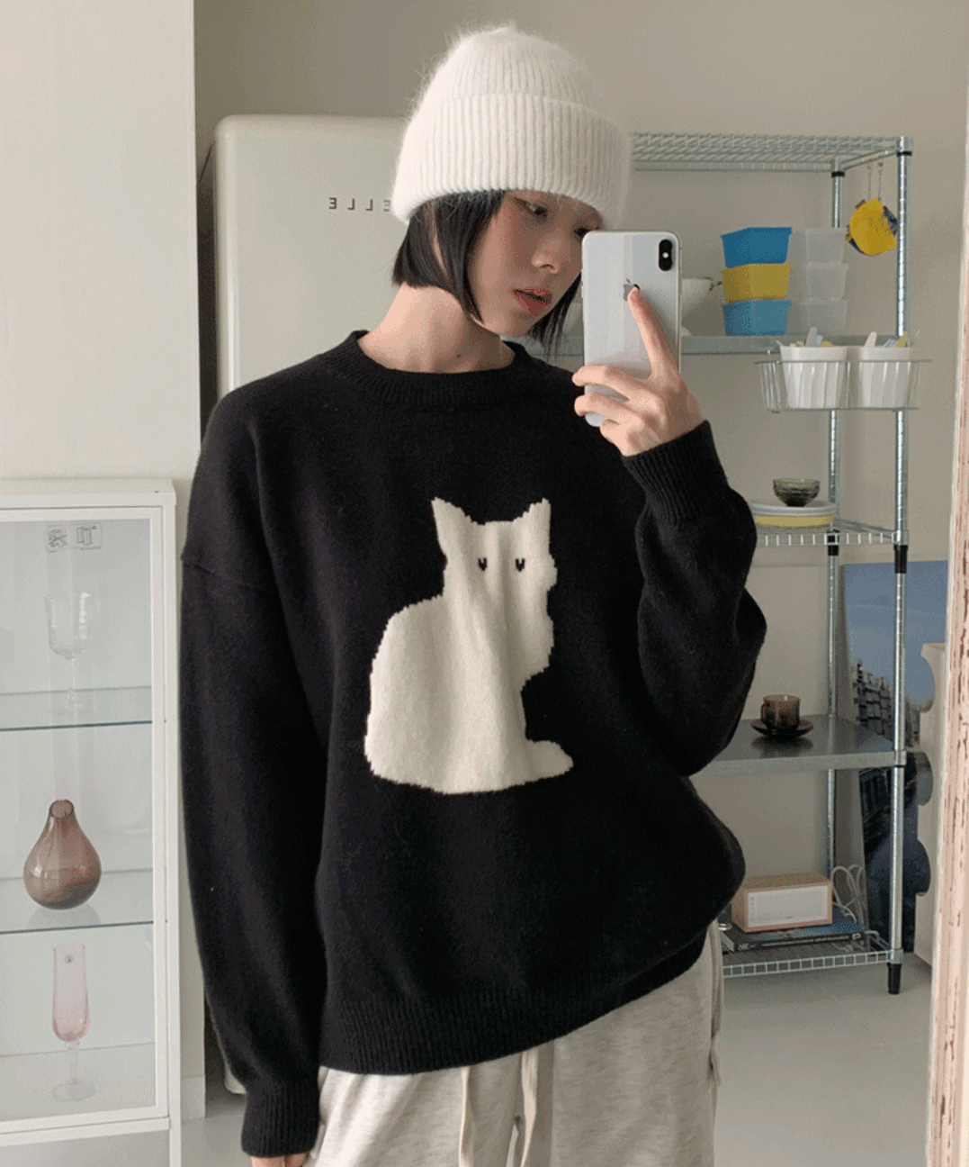 고양이 니트