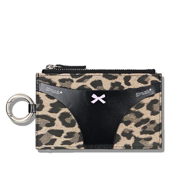 [20% OFF 예약배송 11/20출고] Bikini Bottom Zip Wallet  빤쮸 지퍼월렛 - 2AM Black