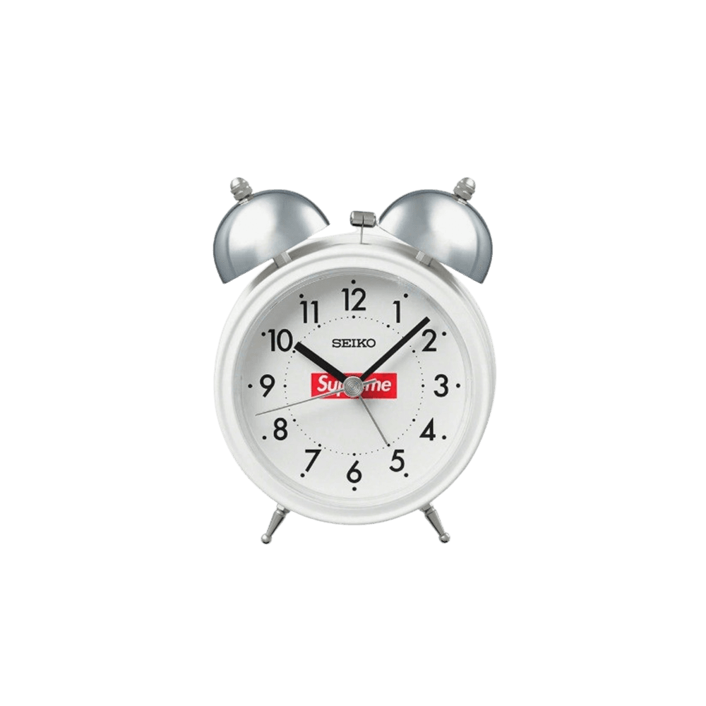 슈프림 x 세이코 알람 시계 화이트 (22FW)
