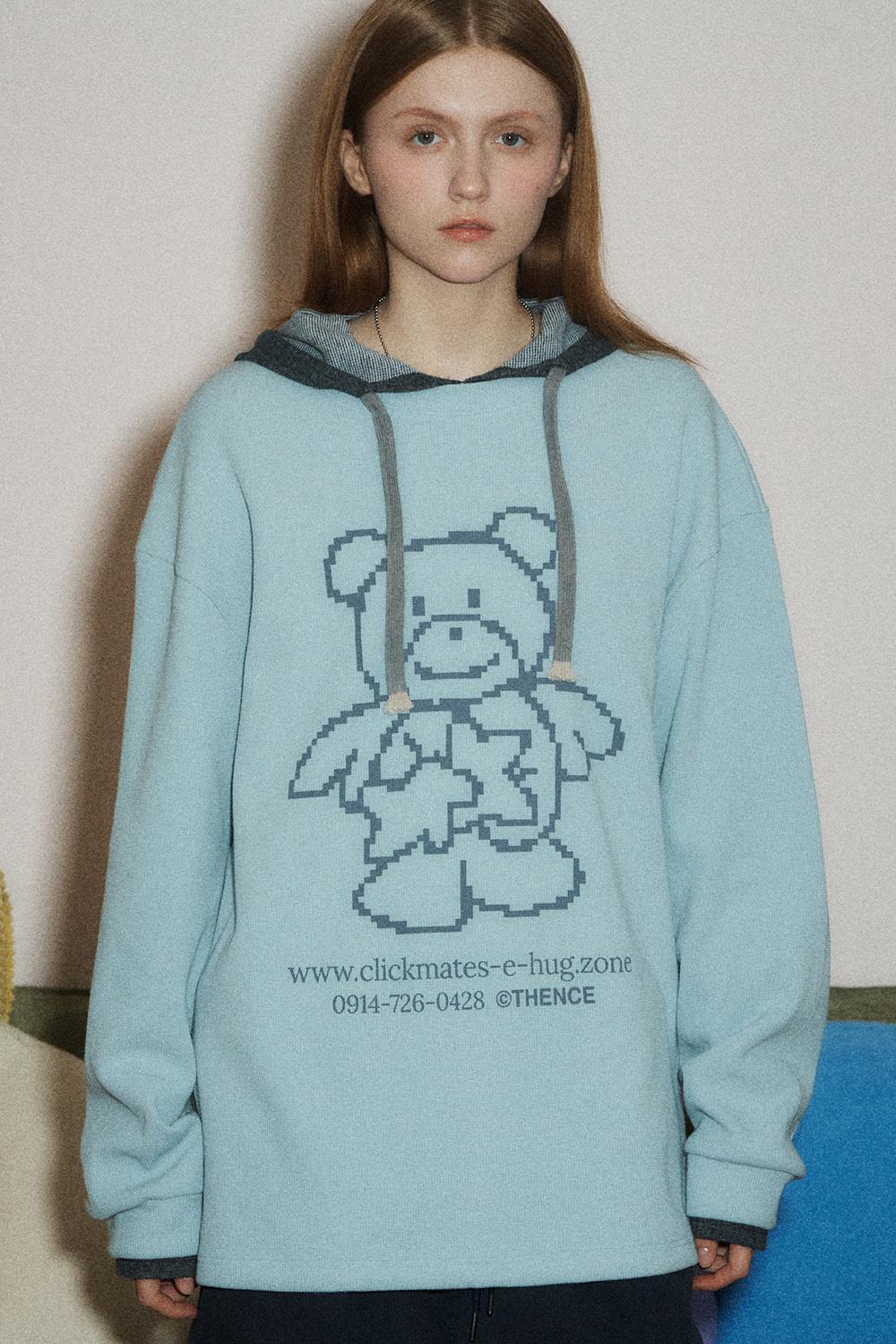 Waffle Long Sleeve Tee_Slate