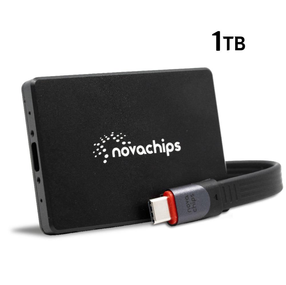 [아이폰 외장 SSD 1TB] 노바칩스 EXPRESS 포터블 아이폰 맥세이프 SSD 1TB