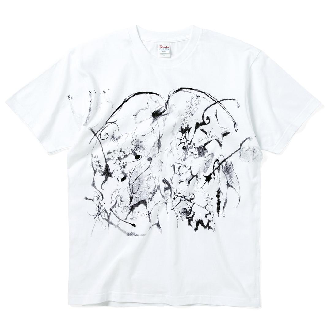 [Haesun Lee] Silk Screen T-shirt (white)