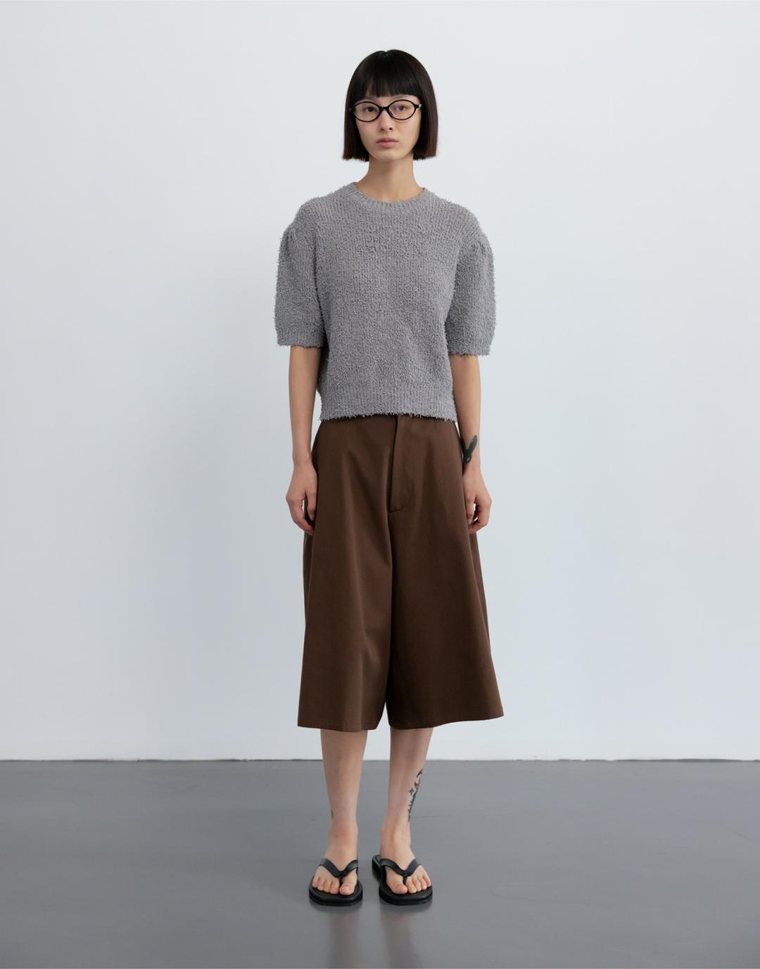 25SS DOUBLE KNEE PANTS / BROWN