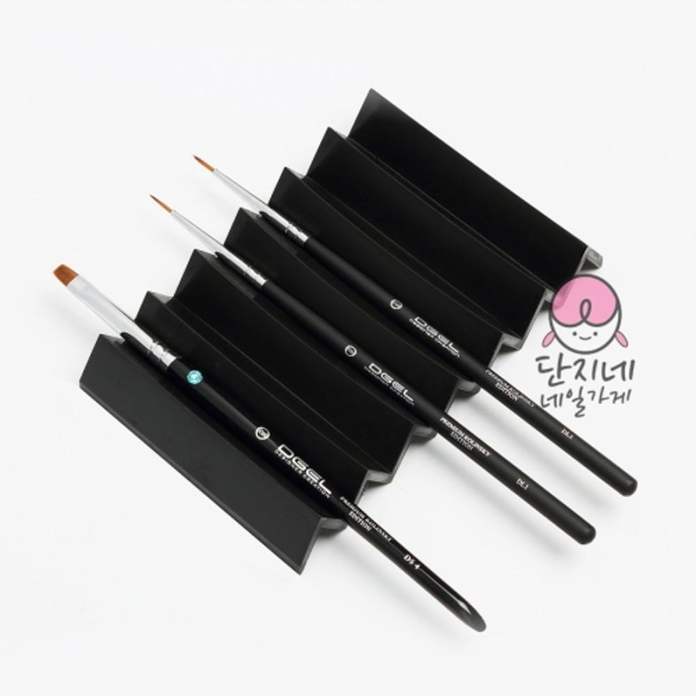 실리콘 네일브러쉬 거치대 네일붓 받침대