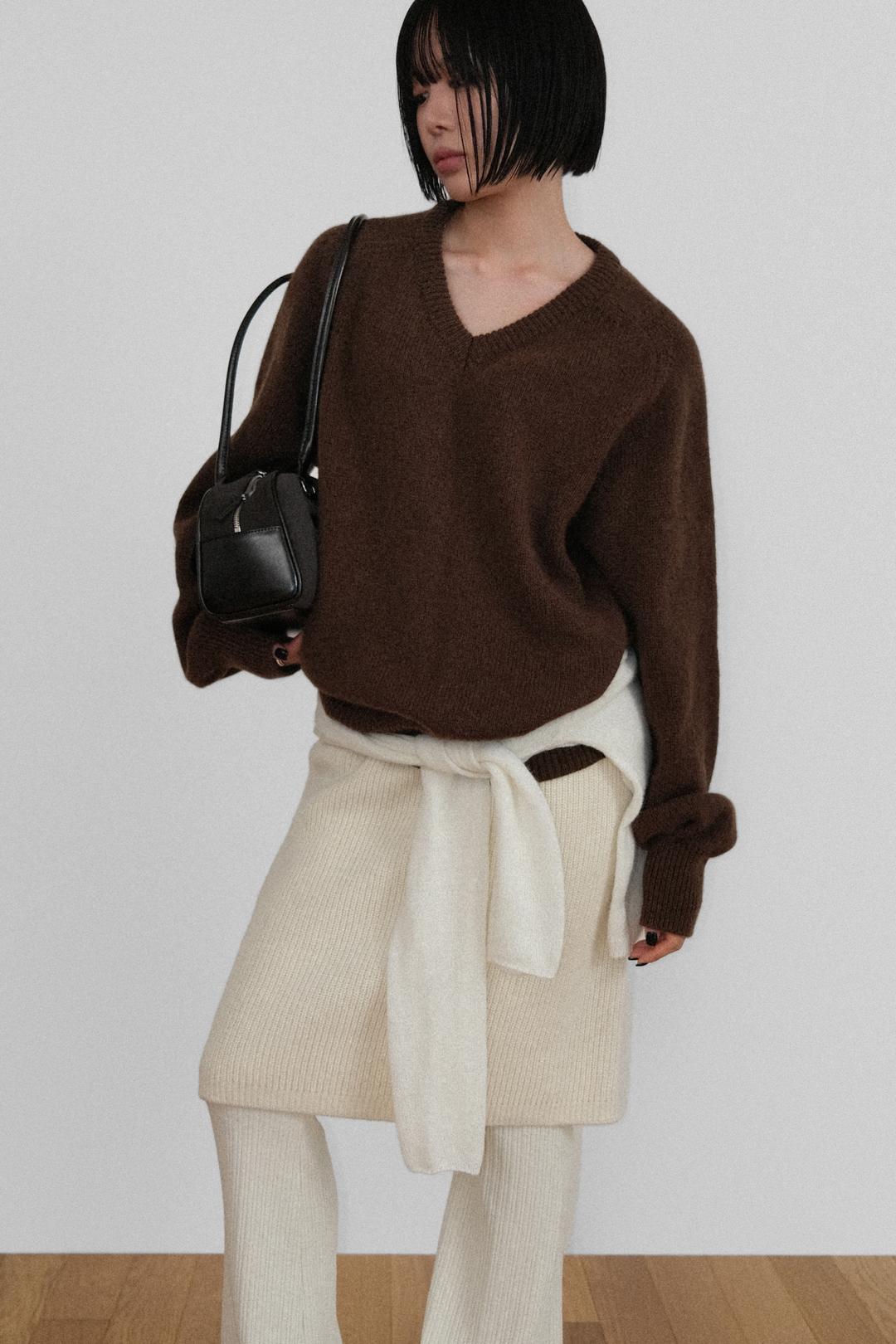 어텀 [made]메리노알파카V니트