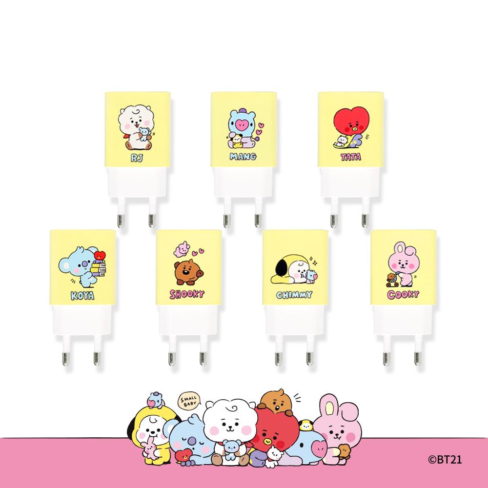 (비밀특가) BT21 멀티고속충전기 PD QC3.0 C타입 20W