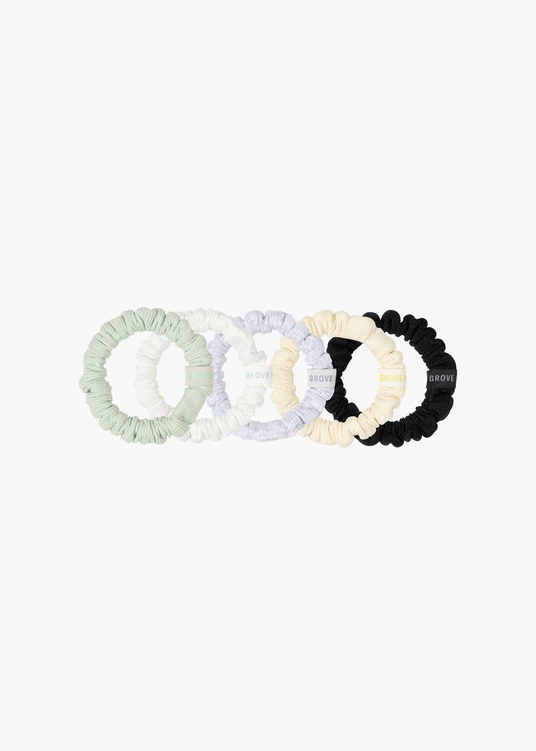 GRVB_Rib Scrunchie SET [5EA]