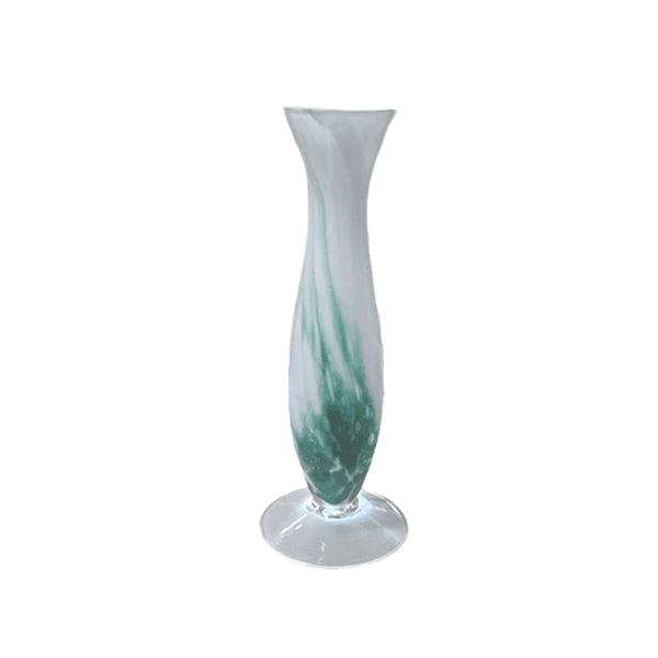 [vijewl]  gradation glass vase_green / 그라데이션 컬러 유리 화병