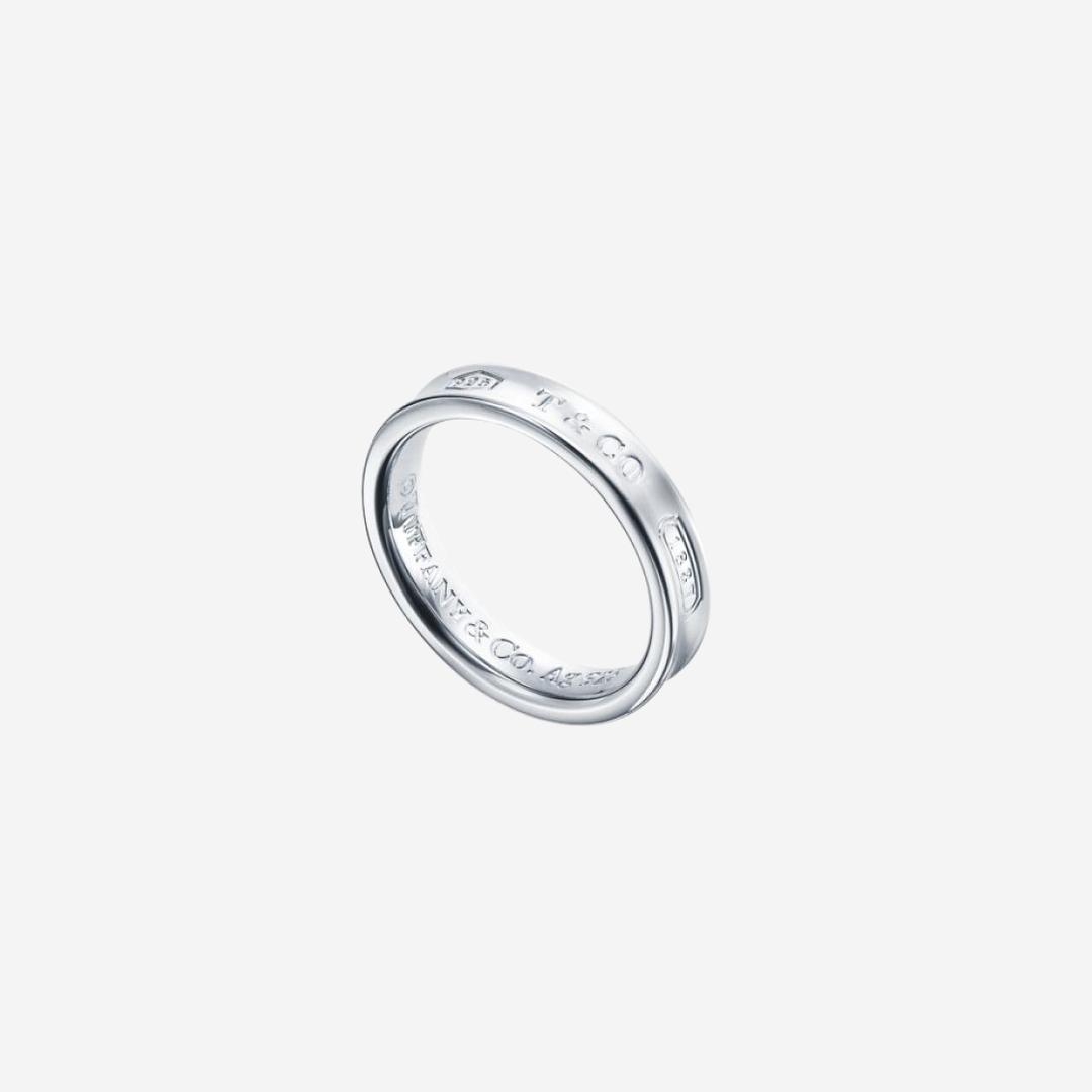 Tiffany & Co. 1837 Ring Narrow Silver