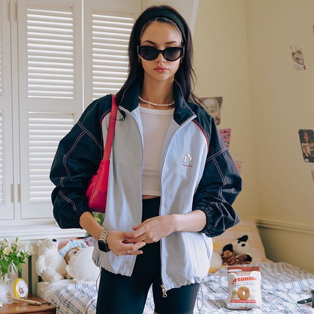 Sporty WindBreaker Jacket-Blue