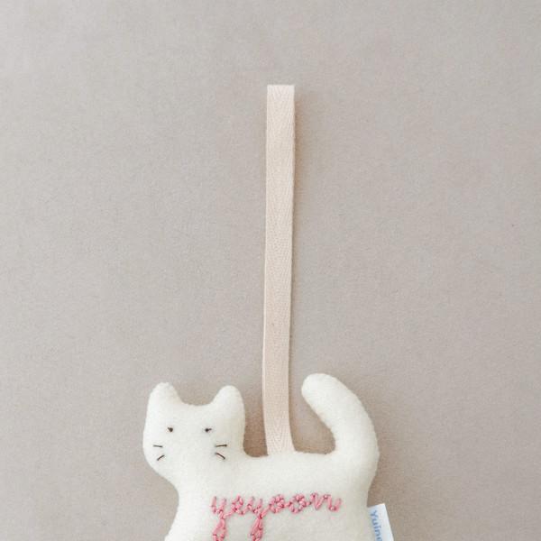 (Pre-Order) Kitty Name Tag - Ivory
