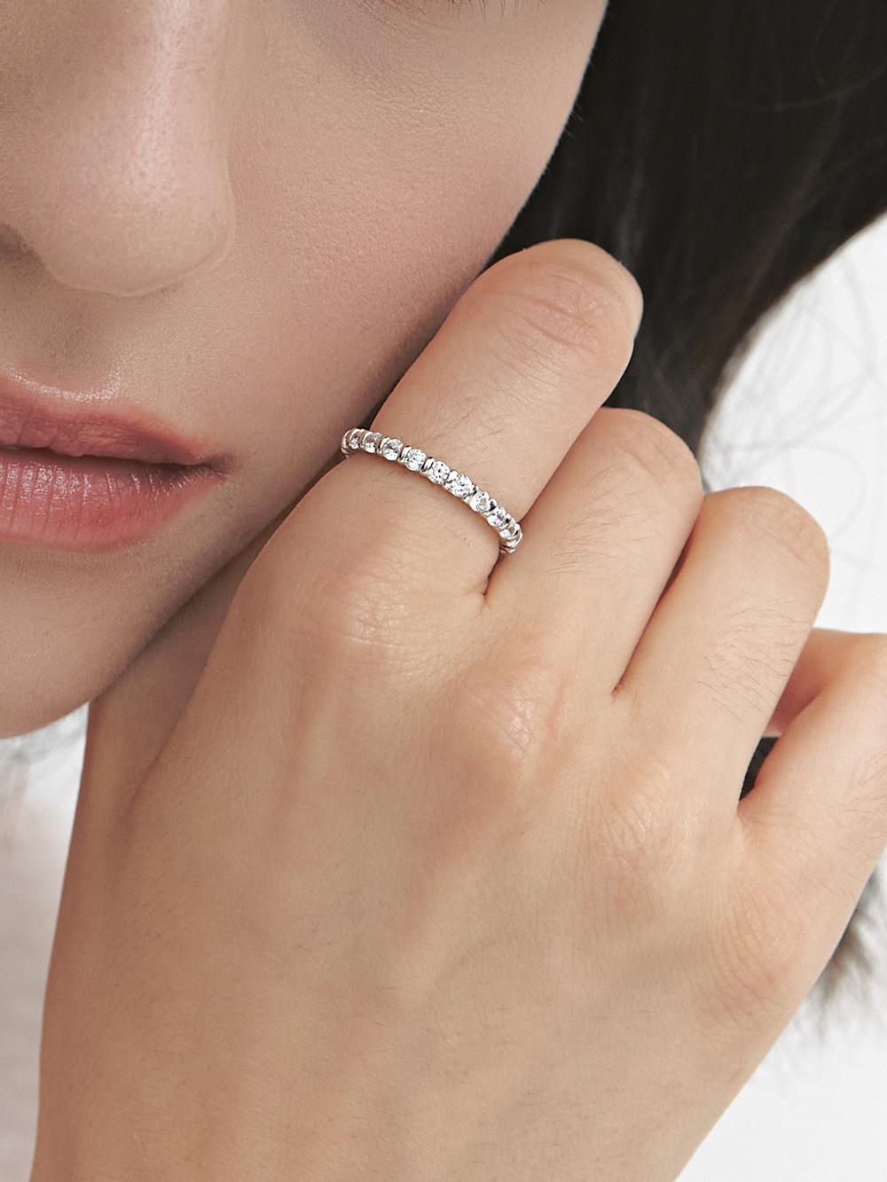 에센스 실버 모던 테니스 반지 2.5mm 3종 택1 HL4R42408_3