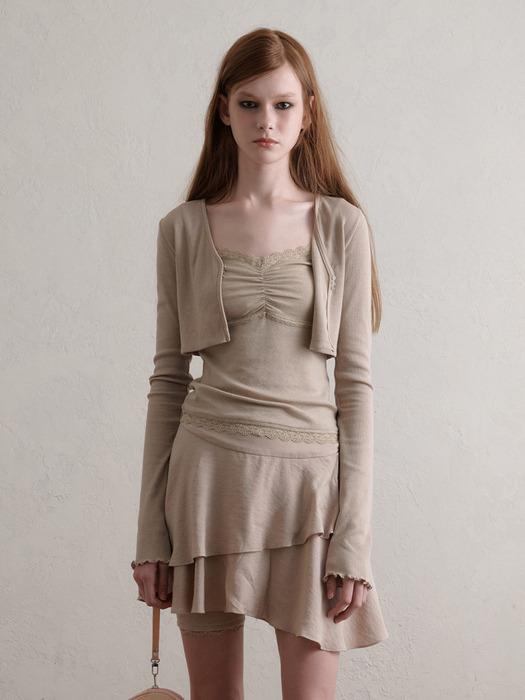 Ellen Cardigan (Beige)