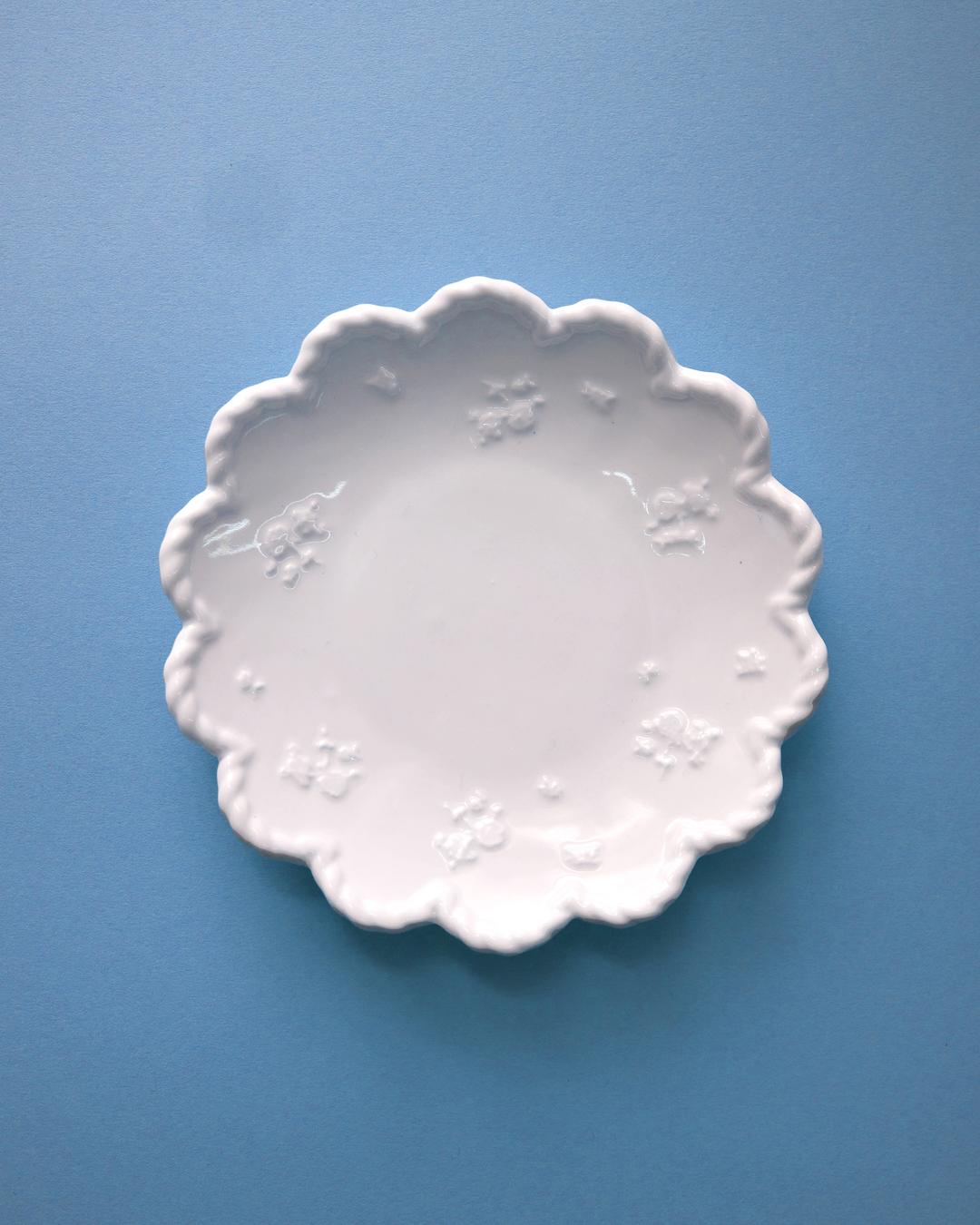 race plate(white)