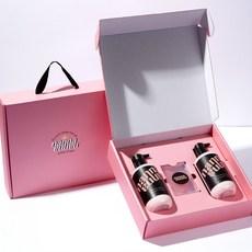 [설 선물] 난나 살몬 스파이더 연어 PDRN 앰플 크림 뷰티 선물 세트 (연어 앰플 크림 300ml 2개 + 하트 괄사 1개)