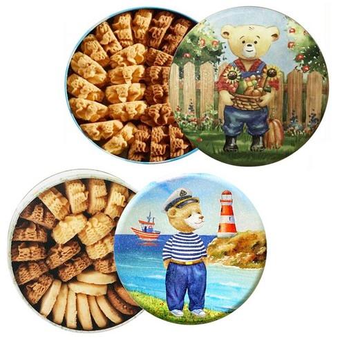 제니베이커리 스마트 베어 4종 믹스 버터쿠키, 4종 버터 320g..., 1세트