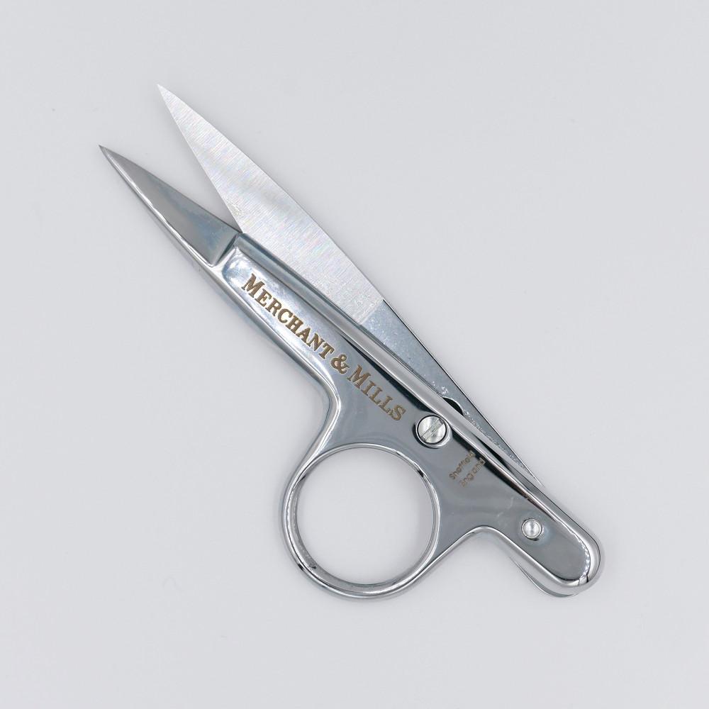 [MERCHANT & MILLS 머천트앤밀스] THREAD CLIPS 4.5 INCH SILVER 스레드 클립스 4.5인치 실버 쪽가위 영국산 수공예가위 실버가위 고급가위