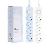아이정 자동소화 더쿨한 멀티탭 통합 4구 50cm