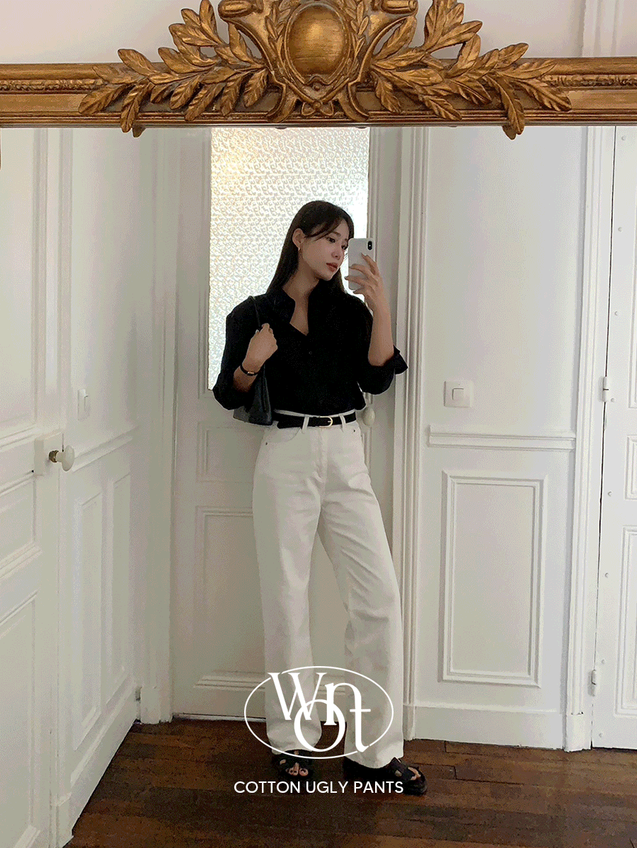 원로그 [WONT] 코튼 어글리 팬츠