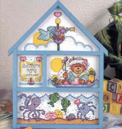 외국 십자수패키지 Bucilla/ 큰 오두막 SHIPS AHOY-41374