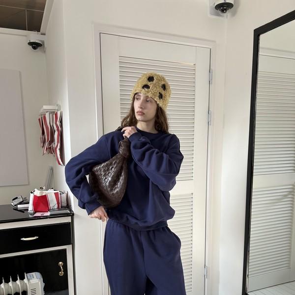 Navy basic sweat *pants