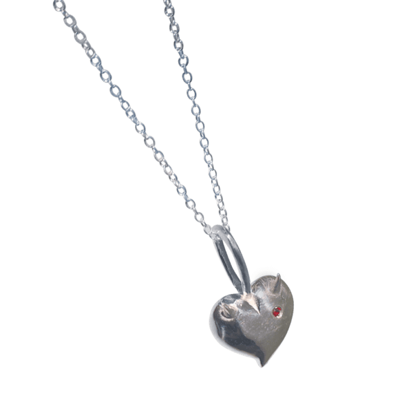 DEVIL HEART NECKLACE