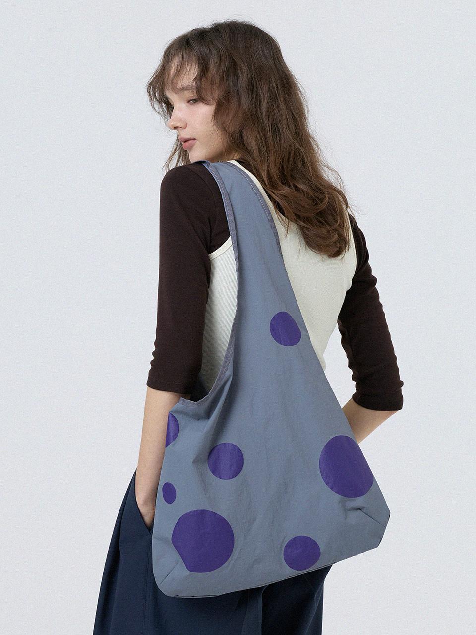 Dot Bubble Bag_Charcoal