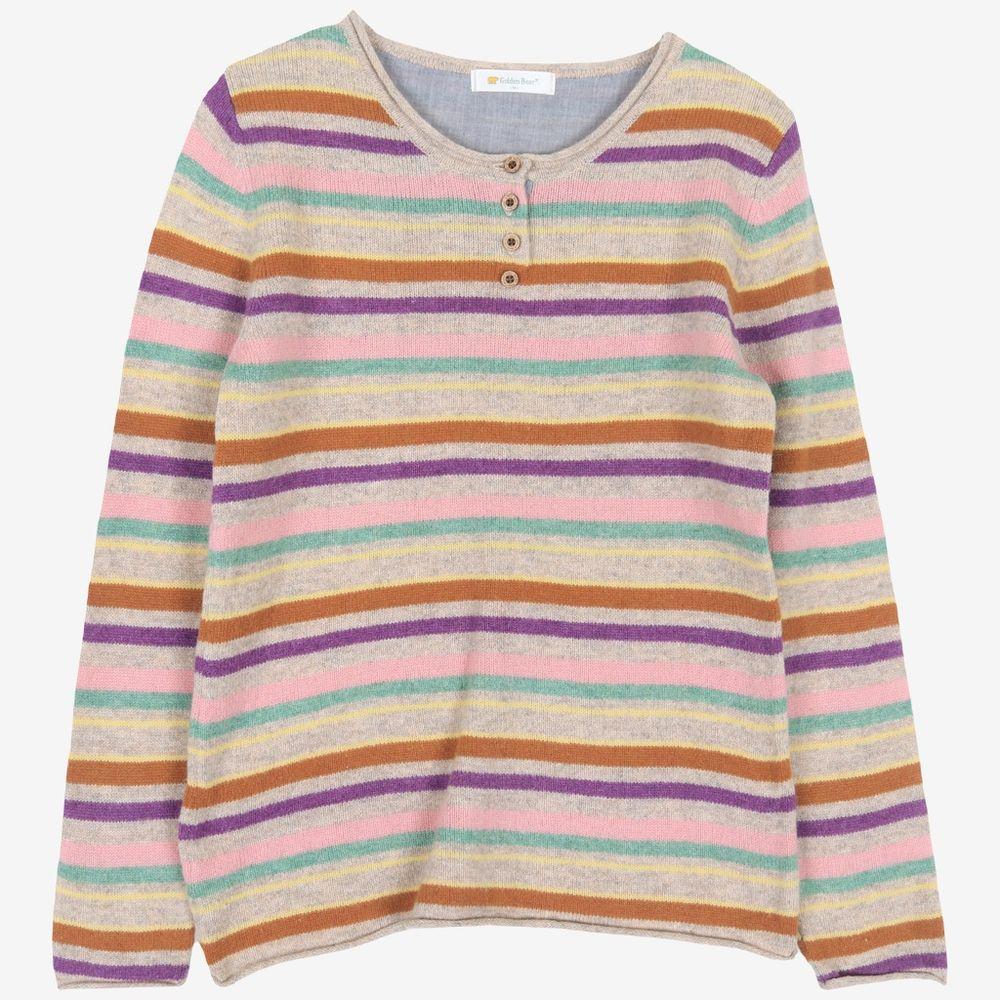 GOLDEN BEAR골든베어 울 100% 단가라 니트WOMEN(XS)KK1588