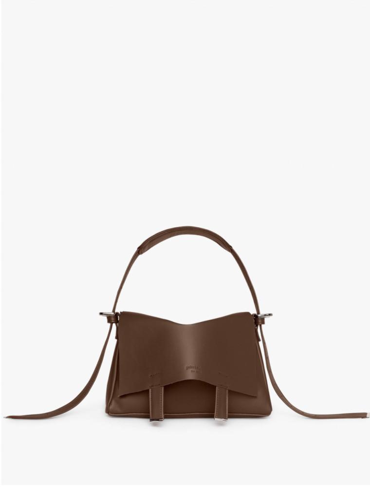 GABRIEL FOR SACH Safari Small Leather Bag Dark Brown 가브리엘 포 삭 사파리 스몰 레더 백 다크 브라운