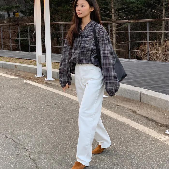 [루피타님 착용]Cream Jeans (Cream)