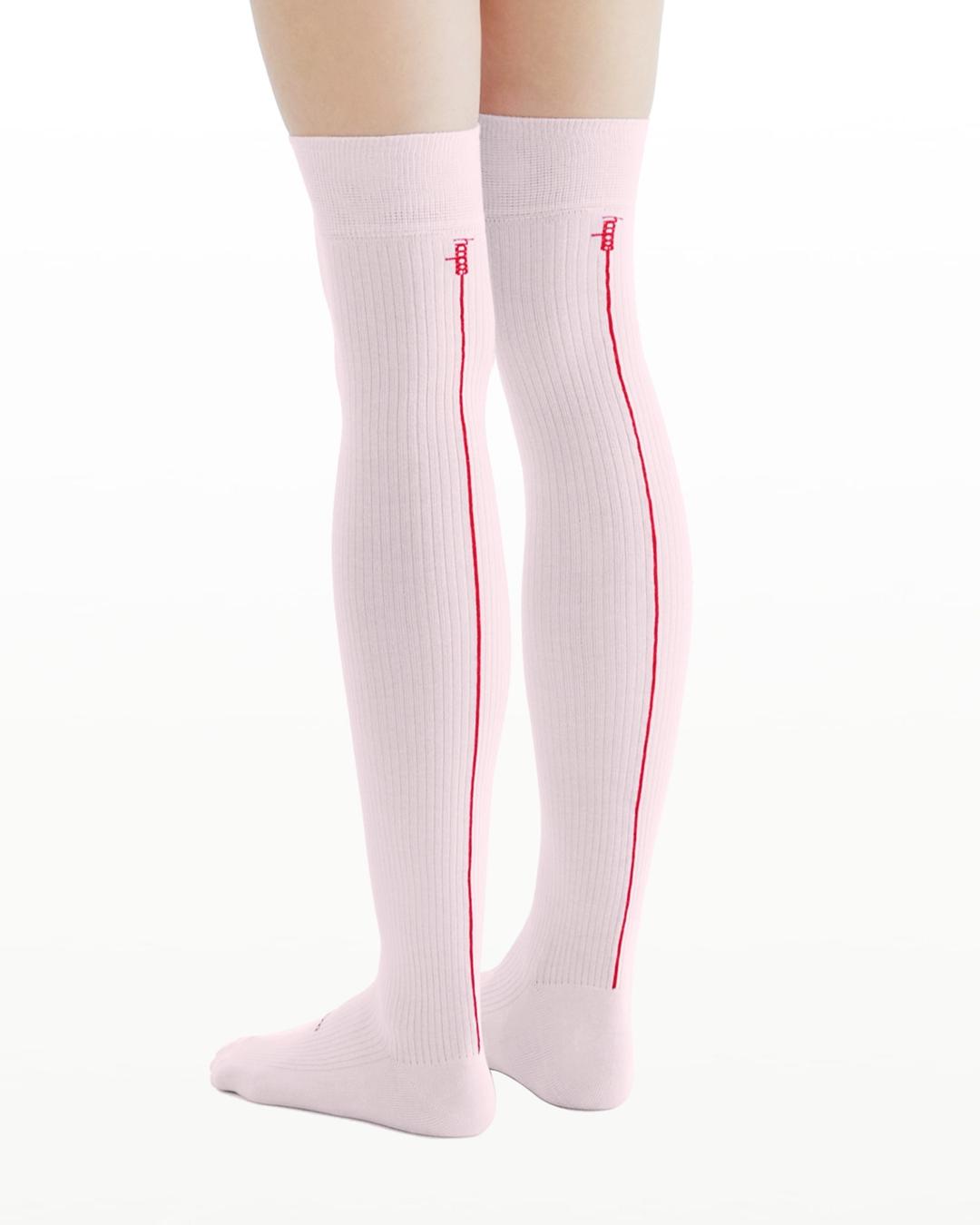 Love sheer over-knee-socks