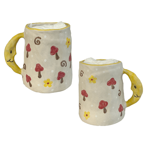 (D'unique) Only One Moon Mug Mushroom