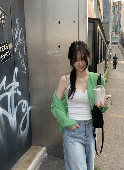 소르베 린넨 가디건 5color