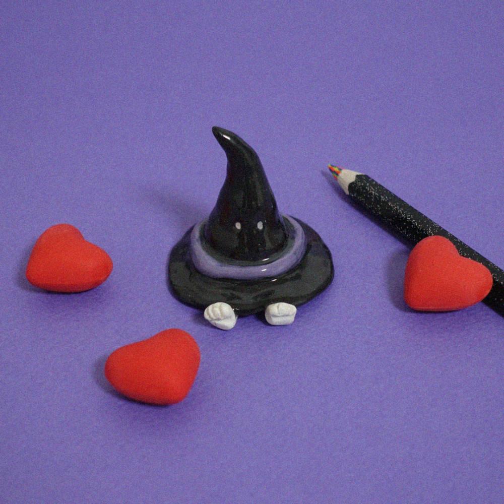 신비로운 모자 반지걸이