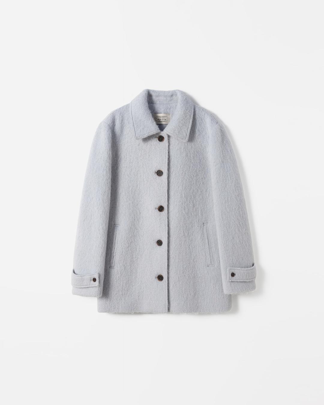 Valentin Wool Half Coat