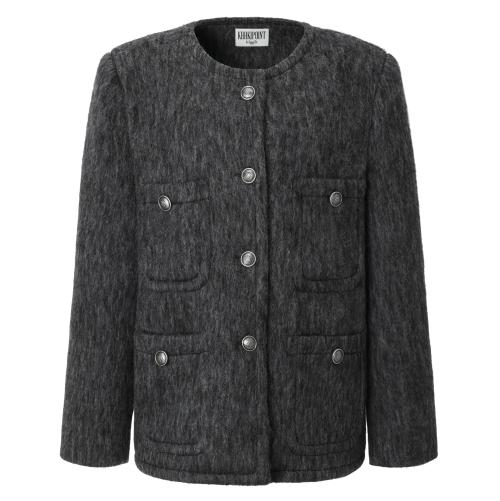 Antique Wool Jacket (charcoal)