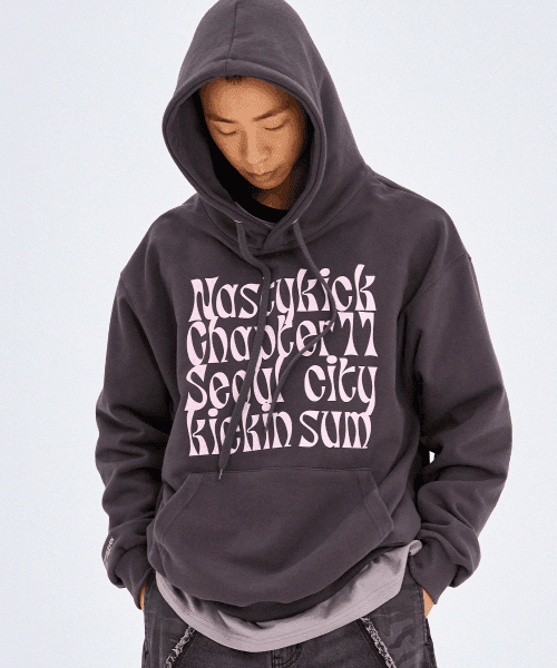 [NK] Kinsum Hoodie (Charcoal)_K24QB700
