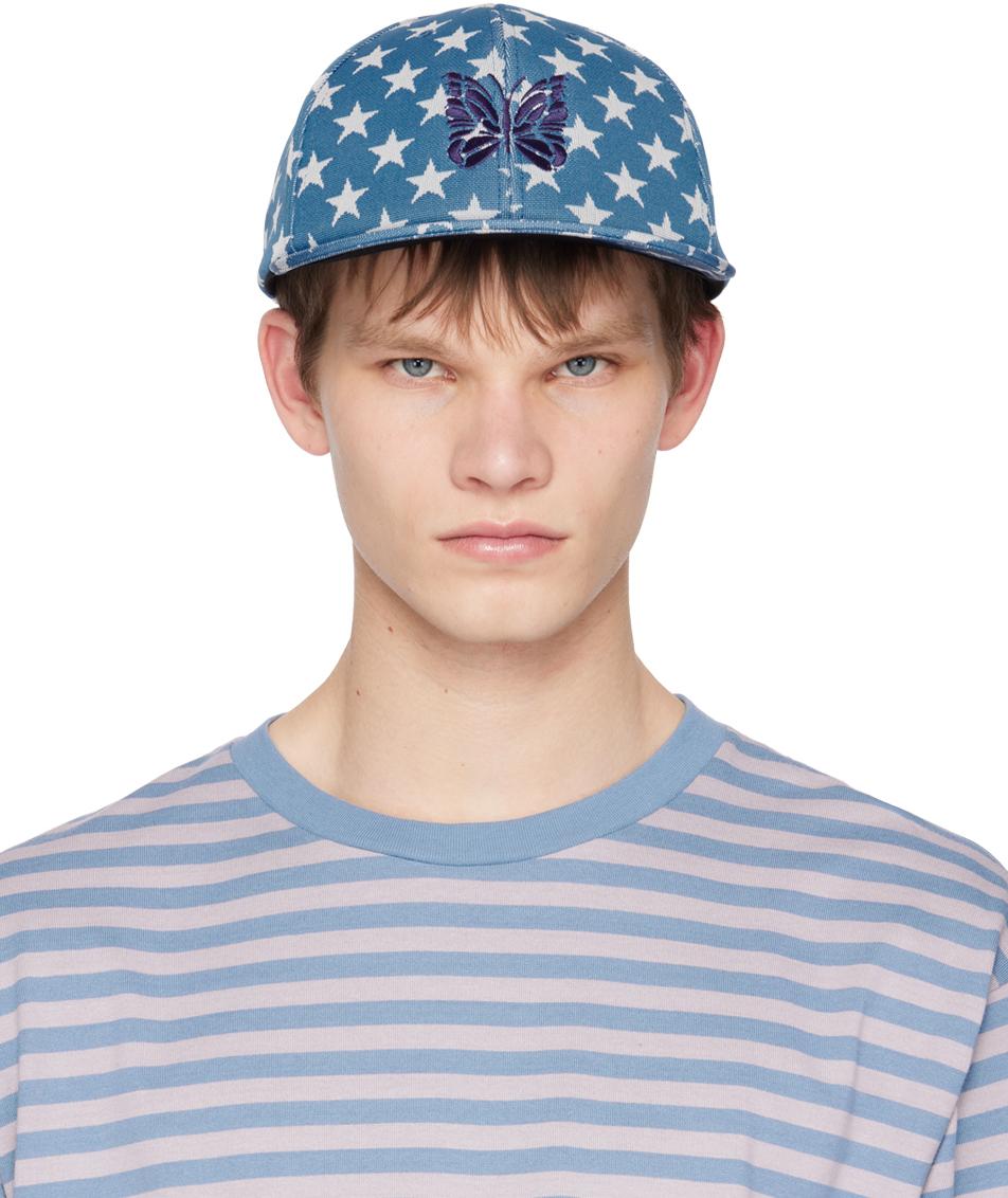 블루 스타 모자