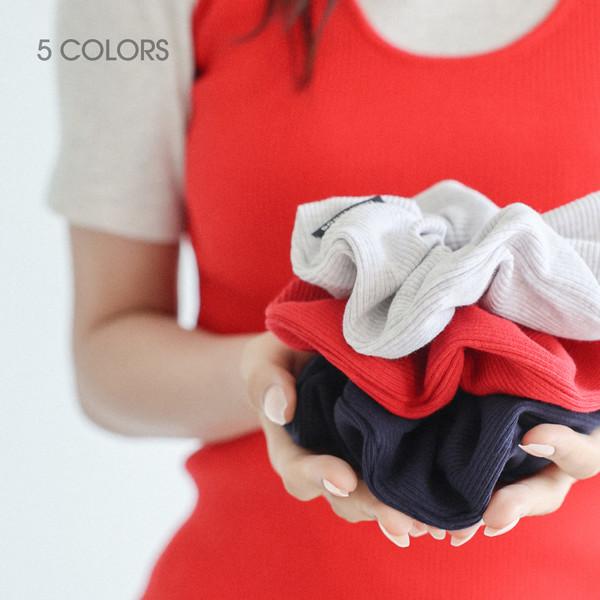 bagel scrunchie (5colors)