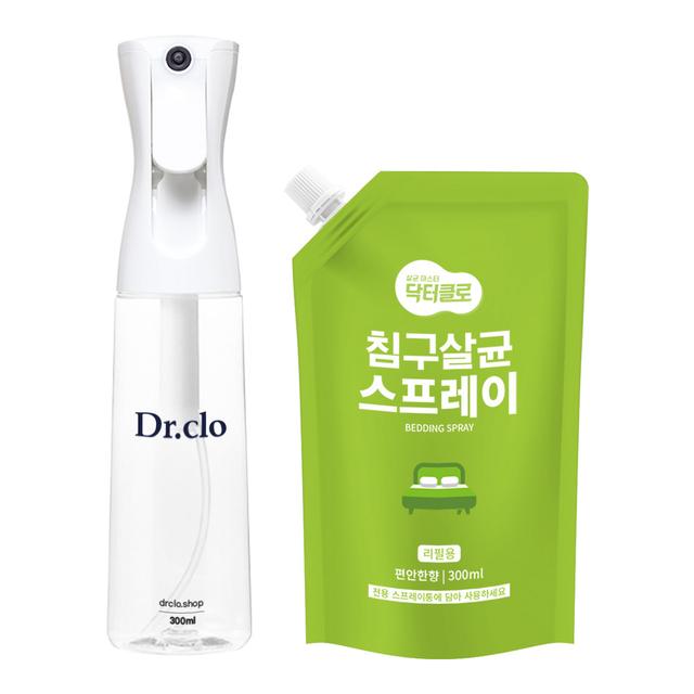 닥터클로 침구살균,침구이불탈취제,대용량 뿌리는소독 스프레이 300ml