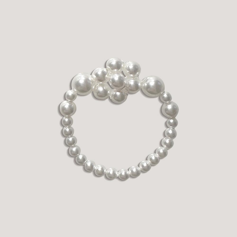 [어리틀티클] 메이플라워 - 비즈반지 단품