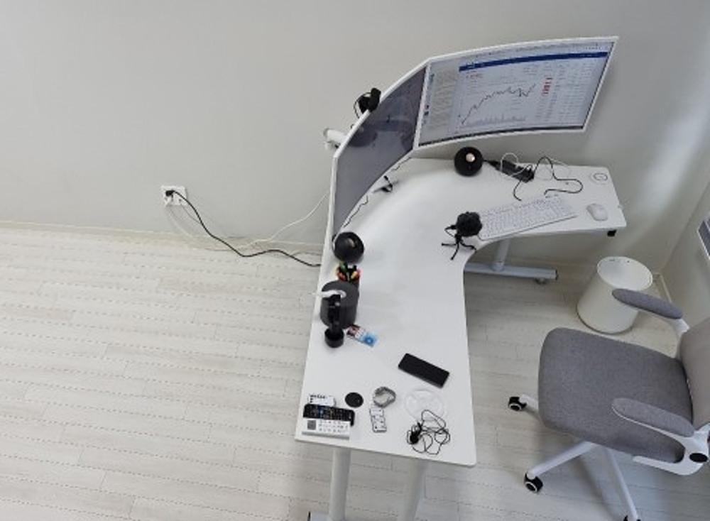 기역자책상 ㄱ자테이블 예쁜책상 게이밍코너책상 1000 1200