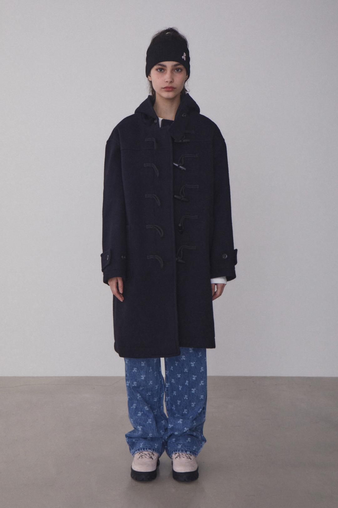 RR DUFFLE COAT - NAVY