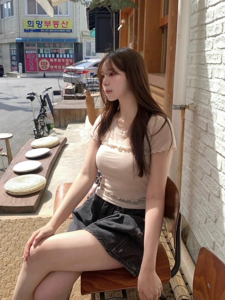 Fin Wave Top T 핀 웨이브 탑 티셔츠