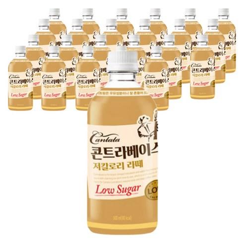 칸타타 콘트라베이스 저칼로리 라떼, 500ml, 24개 - 음료 | 쿠팡