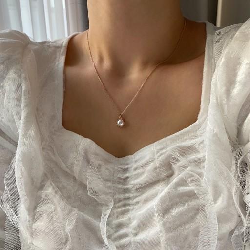 Acer rojo💍은 스와 진주 하객 목걸이