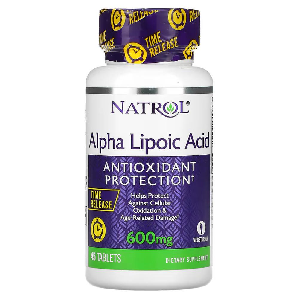 나트롤 알파리포산 600 서방형 Natrol AlphaLipoicAcid [원산지:미국]