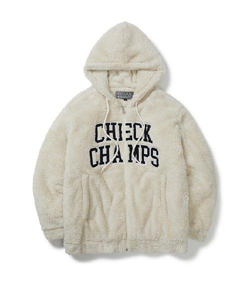 BC CM 보아 후리스 로고 후드 집업 B21FT20IV